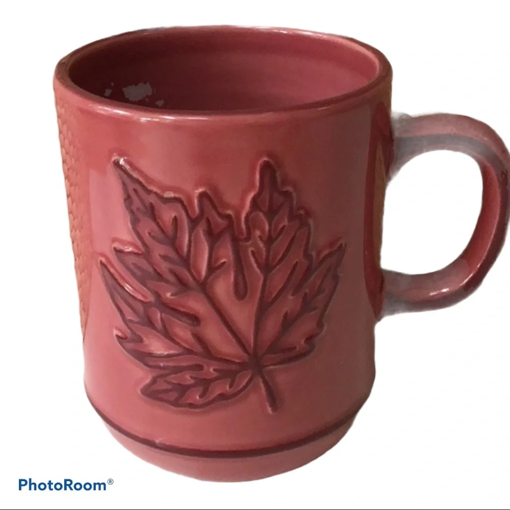 Leaf‎ Imprint Mug NWT